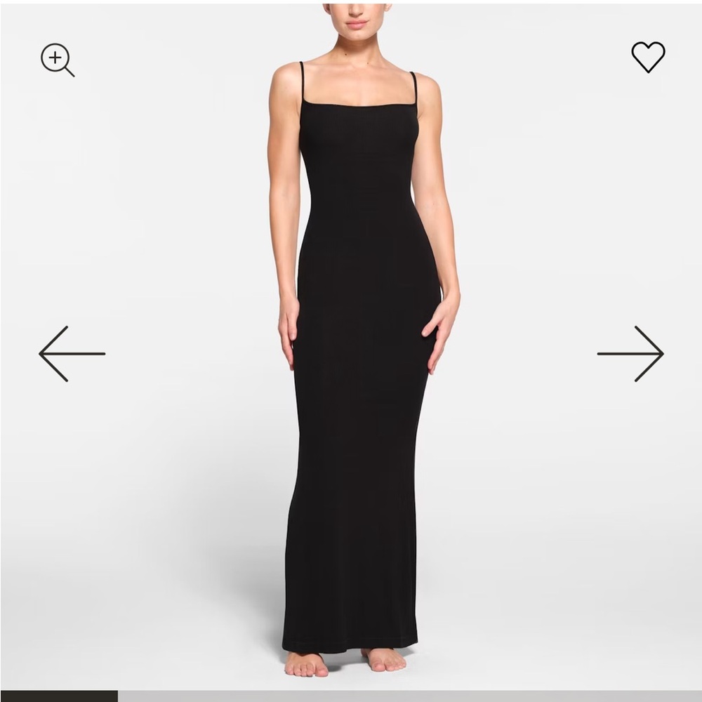 SKIMS SOFT LOUNGE LONG SLIP DRESS